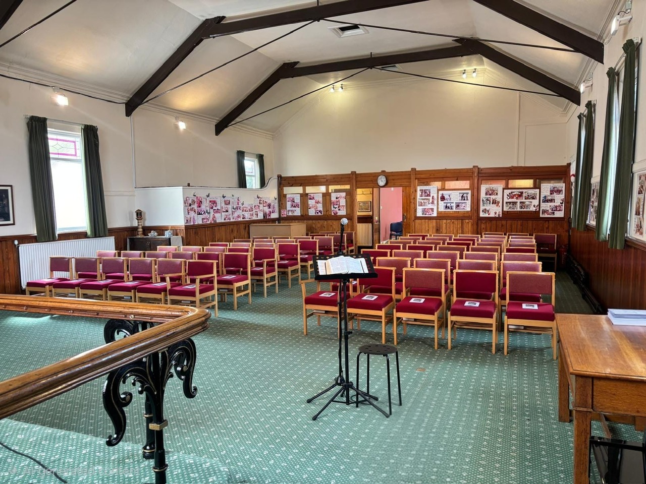 Interior of Preston City Mission